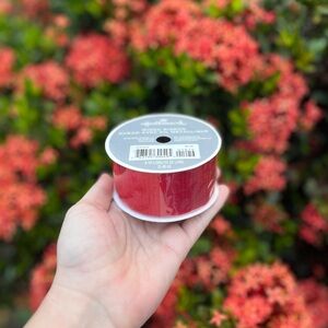 NWT Hallmark Wired Ribbon • Red